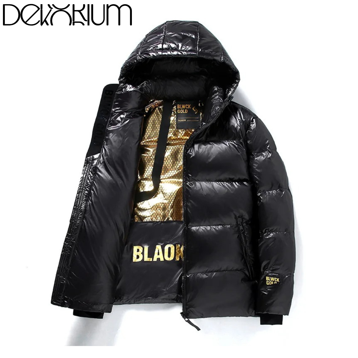 Men’s Winter Down Jacket – Classic Outdoor High-Tech Hooded Parka