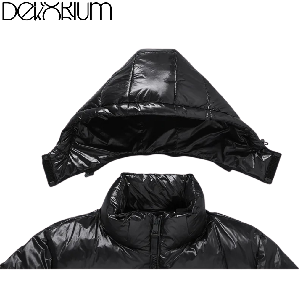 Men’s Winter Down Jacket – Classic Outdoor High-Tech Hooded Parka
