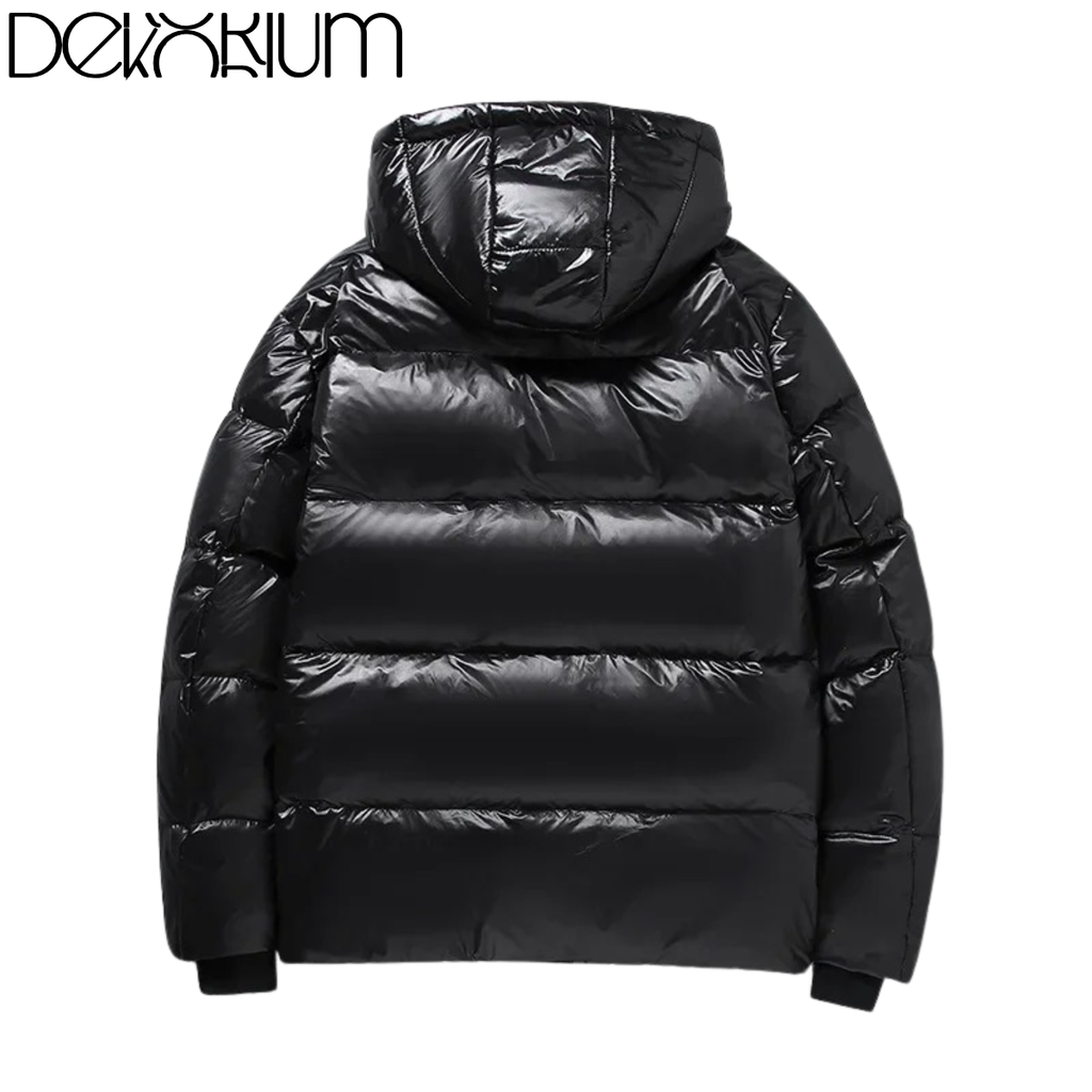 Men’s Winter Down Jacket – Classic Outdoor High-Tech Hooded Parka