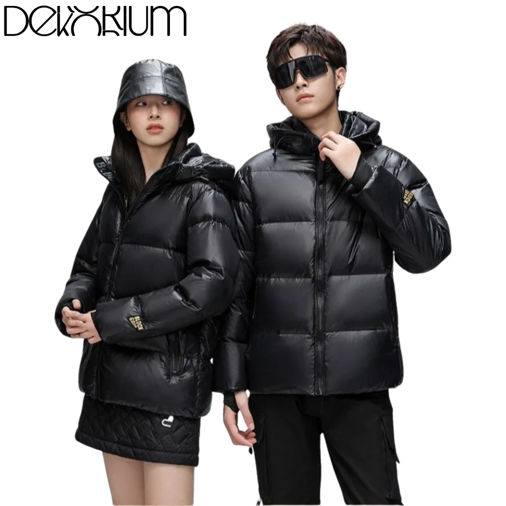 Men’s Winter Down Jacket – Classic Outdoor High-Tech Hooded Parka