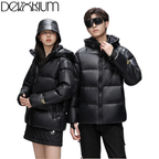 Men’s Winter Down Jacket – Classic Outdoor High-Tech Hooded Parka
