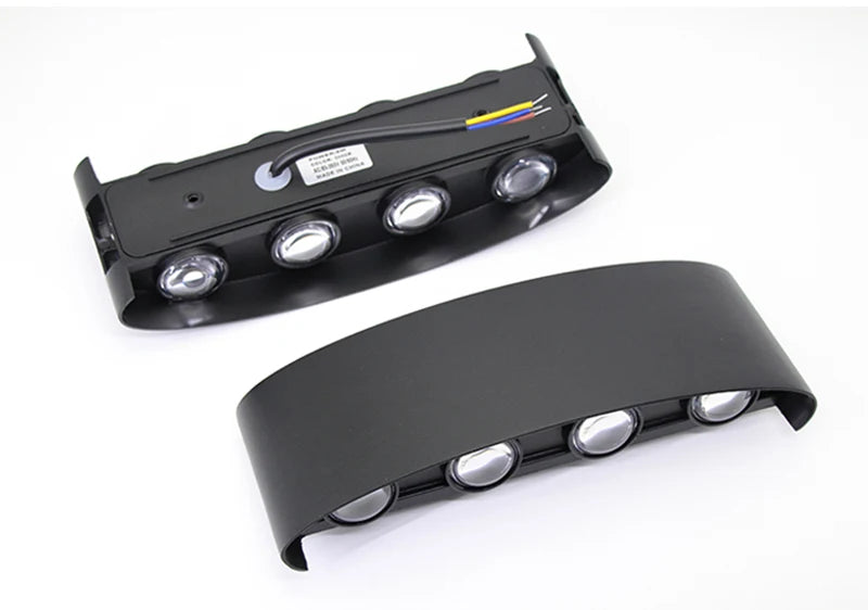 Waterproof IP65 LED Wall Lamp – 8W/12W Aluminum Outdoor Garden & Indoor Light for Bedroom, Living Room, Stairs