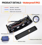 Waterproof IP65 LED Wall Lamp – 8W/12W Aluminum Outdoor Garden & Indoor Light for Bedroom, Living Room, Stairs