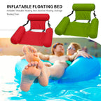 Inflatable Water Hammock Floating Bed – Portable Pool Lounge Chair for Adults