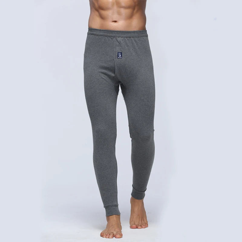 Winter Men’s Warm Cotton Thermal Leggings – Long Johns (Plus Size Available)
