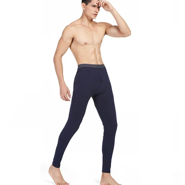 Plus Size Thermal Long Johns for Men — Warm, Stretchy Winter Base Layer