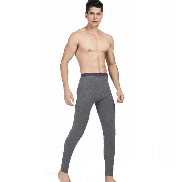Plus Size Thermal Long Johns for Men — Warm, Stretchy Winter Base Layer