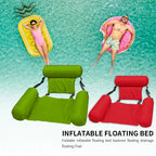 Inflatable Water Hammock Floating Bed – Portable Pool Lounge Chair for Adults