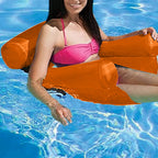 Inflatable Water Hammock Floating Bed – Portable Pool Lounge Chair for Adults