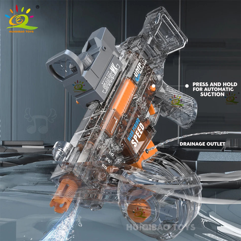 Automatic Electric Water Sprayer Toy with Flashing Lights – Summer Outdoor Pool & Beach Water Play for Kids and Adults