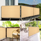 Green Fence Privacy Screen Windscreen – Heavy Duty Outdoor Privacy Barrier