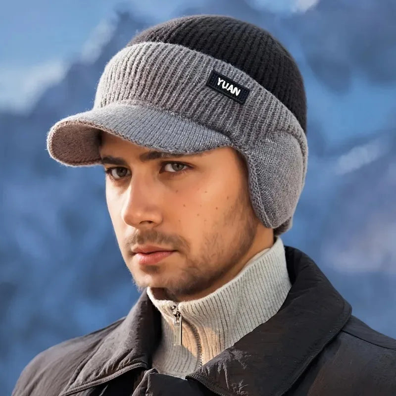 Men's Winter Warm Knit Hat – Outdoor Cold Weather Beanie