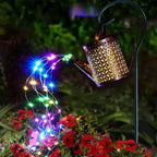Solar Watering Can Light For Outdoor Decor