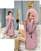 Winter New Fashion Long Cotton-Padded Coat – Women’s Casual Hooded Parka