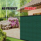 Green Fence Privacy Screen Windscreen – Heavy Duty Outdoor Privacy Barrier