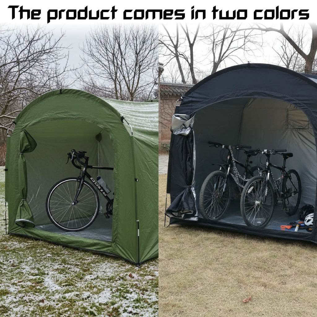 Buitenfietsstalling tent – Draagbare persoonlijke beschermingsluifel