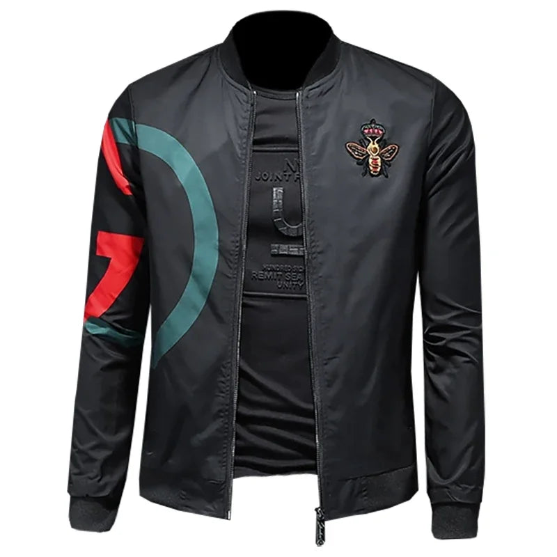 Luxe Baseballjack voor Heren – Casual Slim Fit Bomberjack
