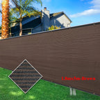 Green Fence Privacy Screen Windscreen – Heavy Duty Outdoor Privacy Barrier