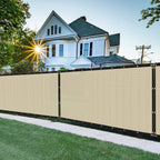 Green Fence Privacy Screen Windscreen – Heavy Duty Outdoor Privacy Barrier
