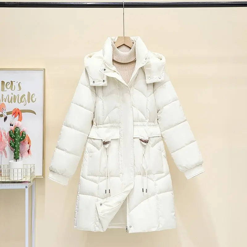 2025 New Winter Women’s Mid-Length Parka