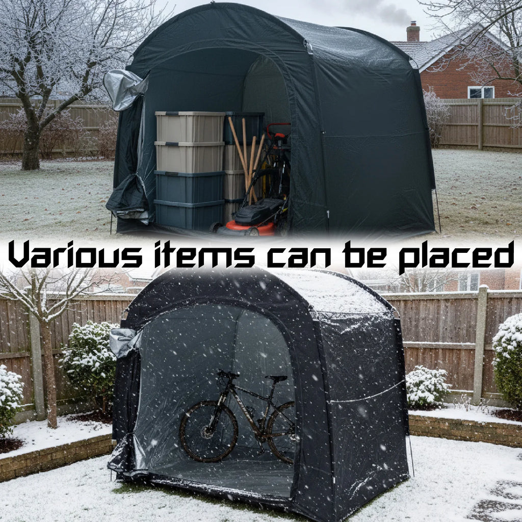 Buitenfietsstalling tent – Draagbare persoonlijke beschermingsluifel
