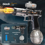 Summer Electric Automatic Water Gun with Flashing Lights & Long-Range Spray