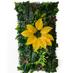 50 × 100cm Artificial Grass Wall Panel – Realistic Faux Greenery Plant Mat for Home, Wedding & Garden Decoration
