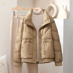 Winter Women Parka Coat – Long Cotton Casual Jacket