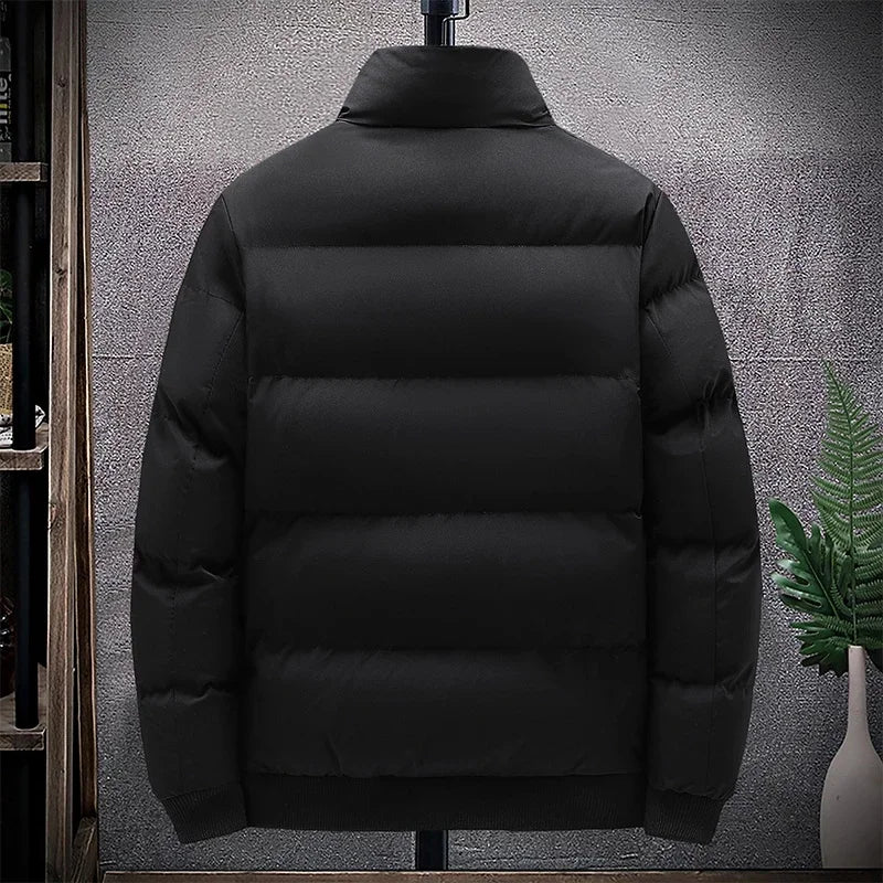Men’s Autumn Winter Windbreaker Jacket – Warm Casual Parka