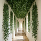 20pcs Extra-Long Deluxe Willow Vine – Artificial Hanging Greenery for Home & Event Decor