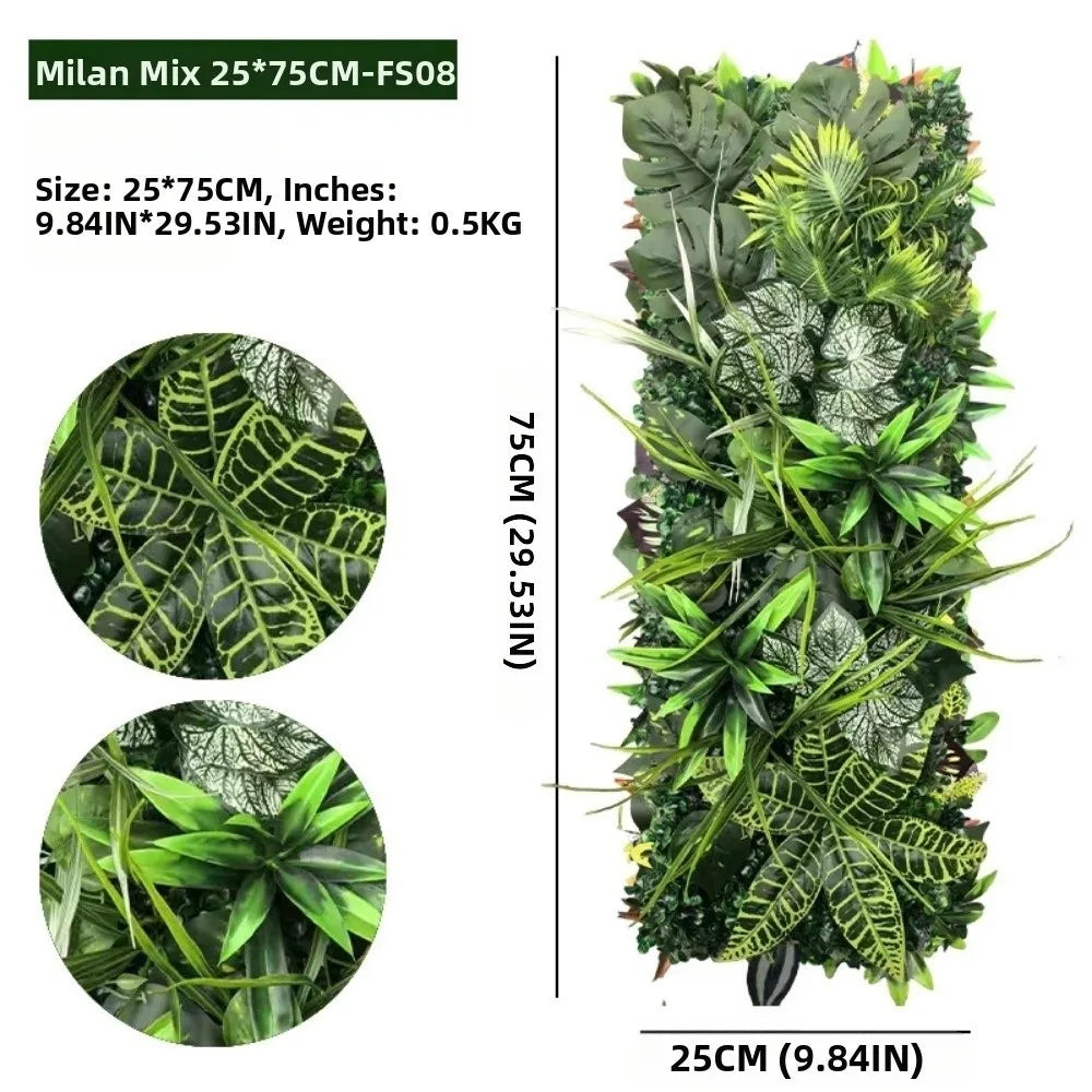 Artificial Ivy Grass Wall Panel – Realistic Faux Jungle Greenery Branches for Home, Garden & Event Decoration