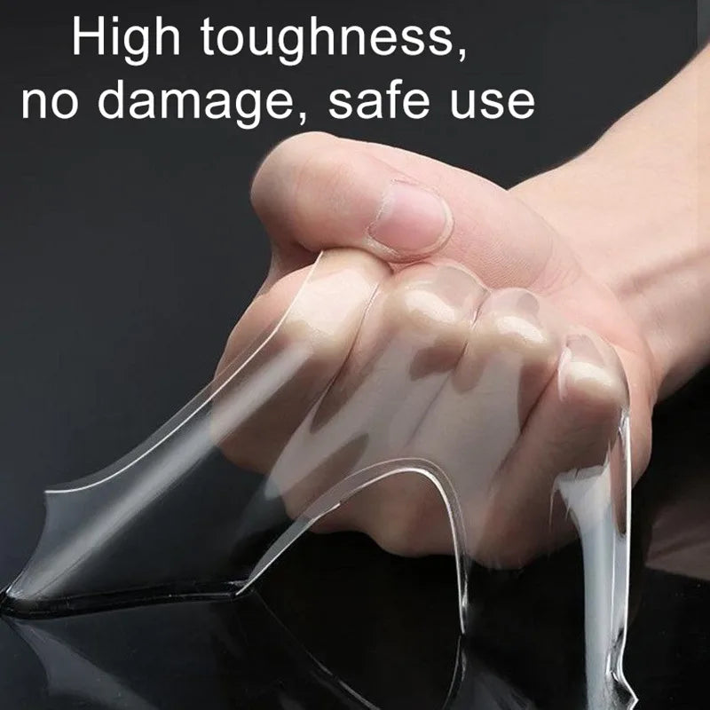 Nano Double-Sided Adhesive Tape – Extra Strong Reusable Waterproof Clear Mounting Tape