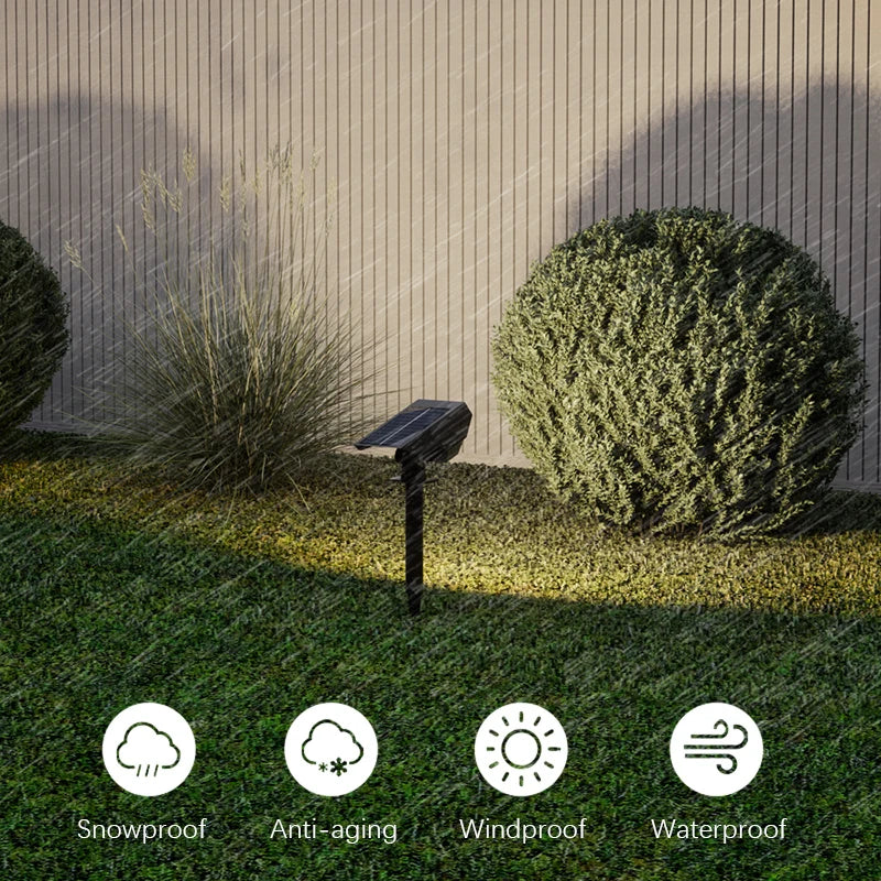 10 LEDs Waterproof Outdoor Solar Spotlight