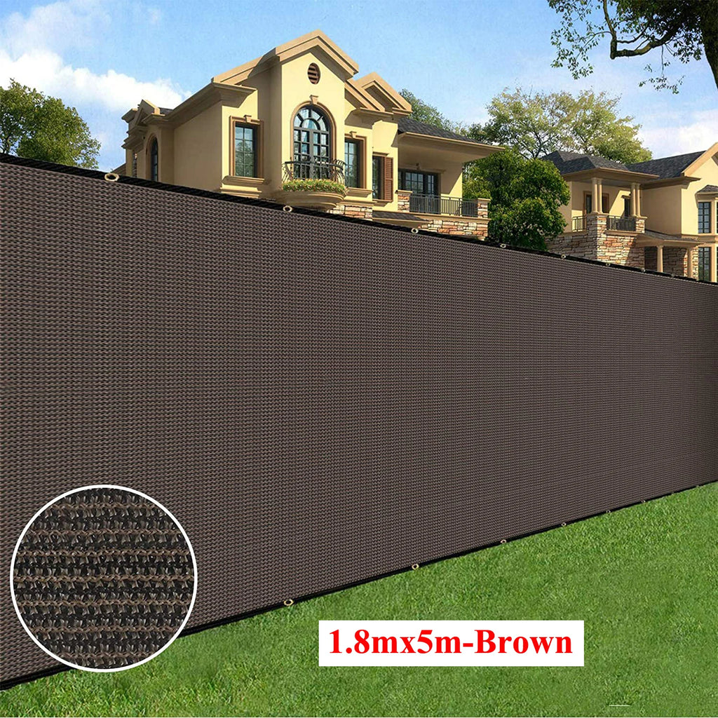 Green Fence Privacy Screen Windscreen – Heavy Duty Outdoor Privacy Barrier