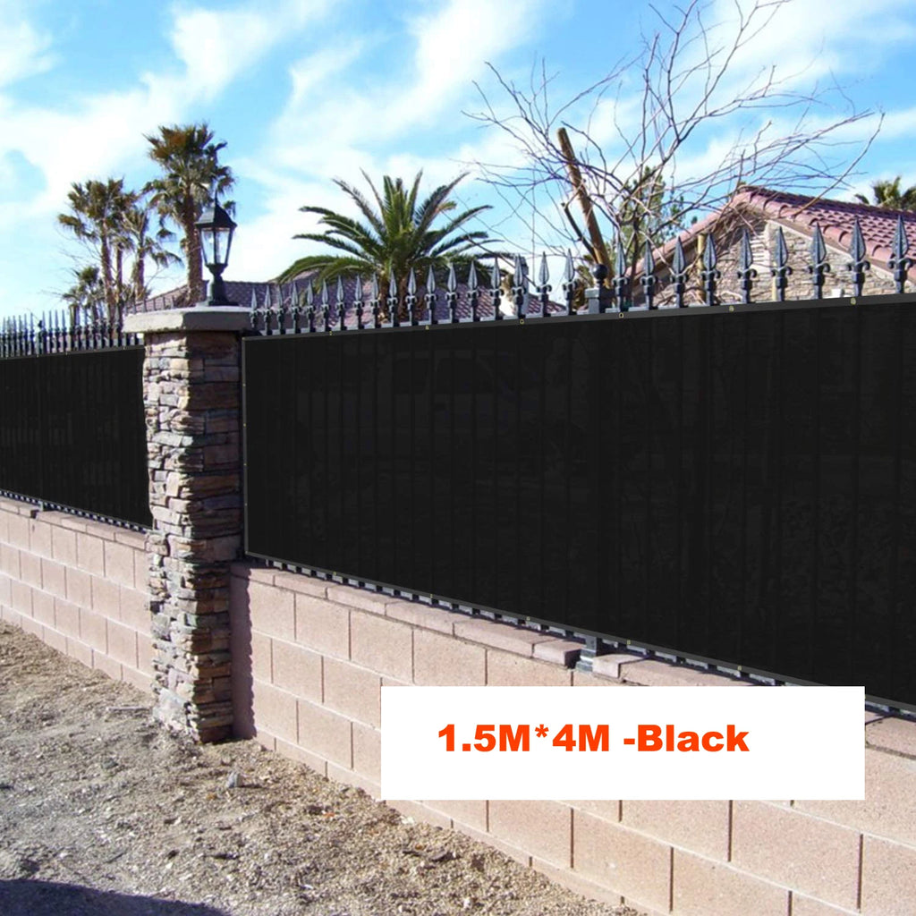Green Fence Privacy Screen Windscreen – Heavy Duty Outdoor Privacy Barrier