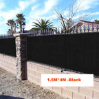 Green Fence Privacy Screen Windscreen – Heavy Duty Outdoor Privacy Barrier