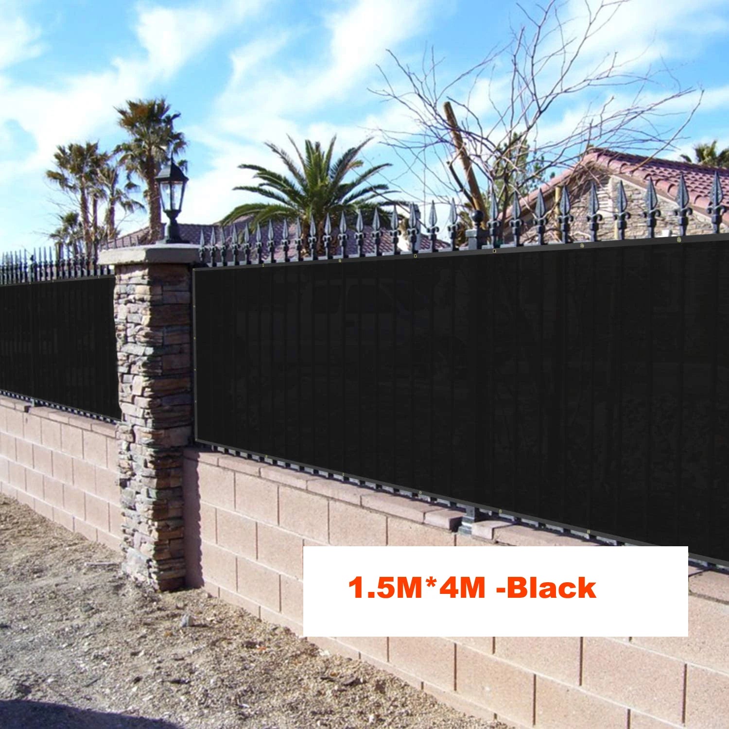 Green Fence Privacy Screen Windscreen – Heavy Duty Outdoor Privacy Barrier