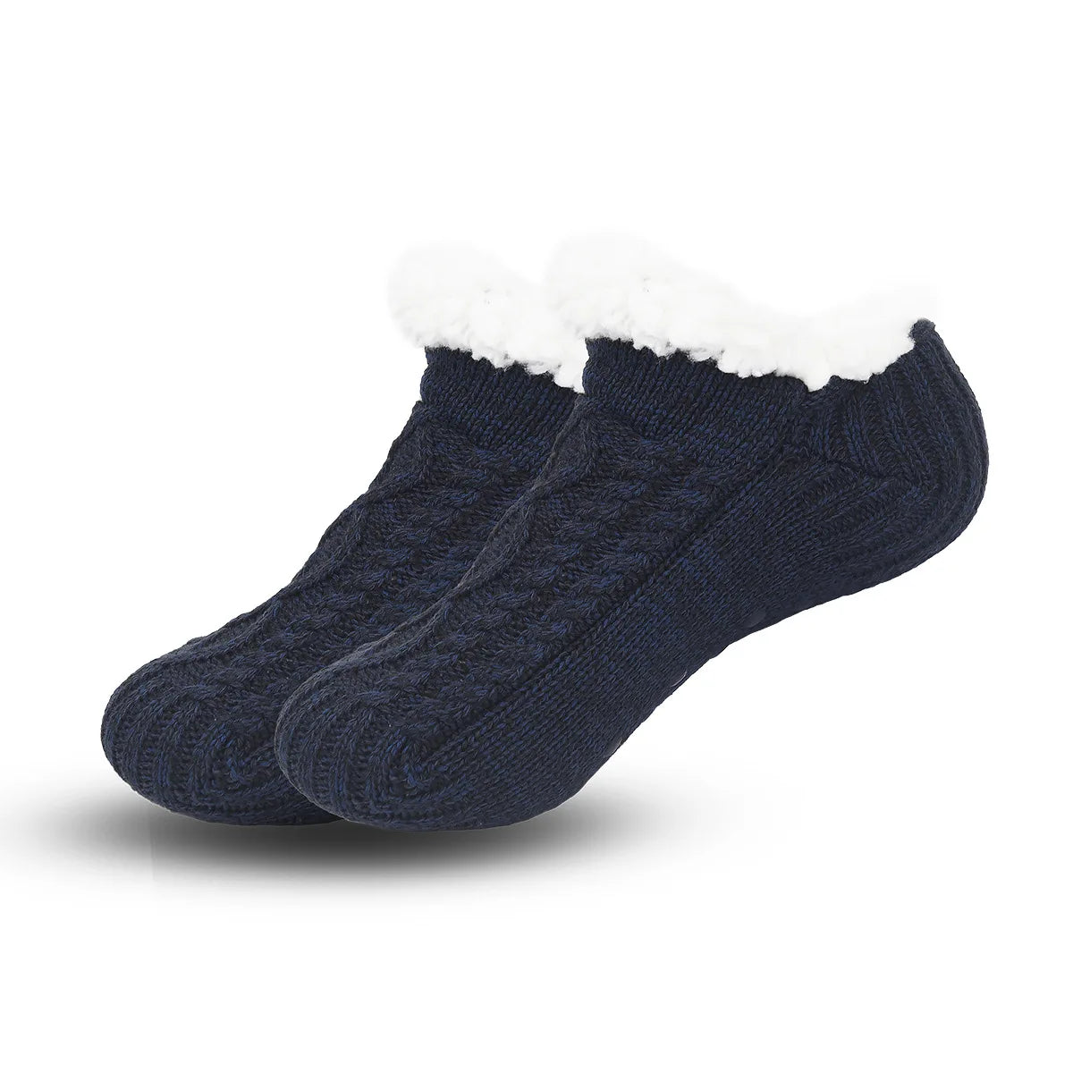 Super Warm Non-Slip Winter Slipper Socks – Fluffy Fleece Home Socks for Men & Women