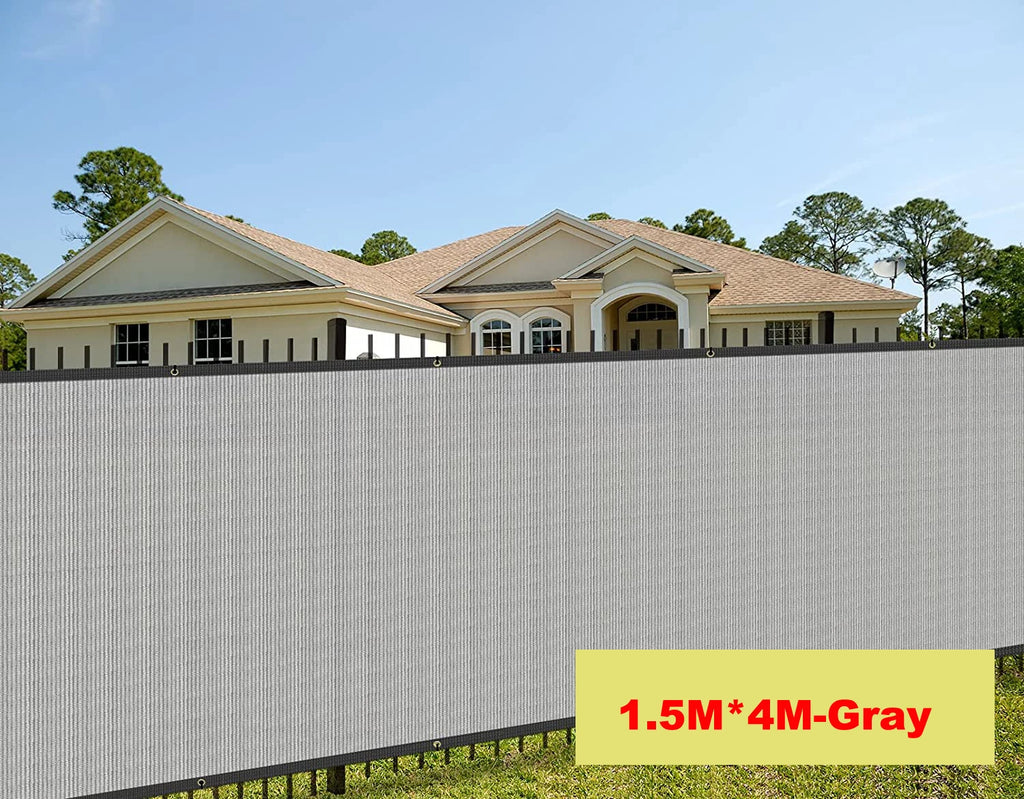 Green Fence Privacy Screen Windscreen – Heavy Duty Outdoor Privacy Barrier