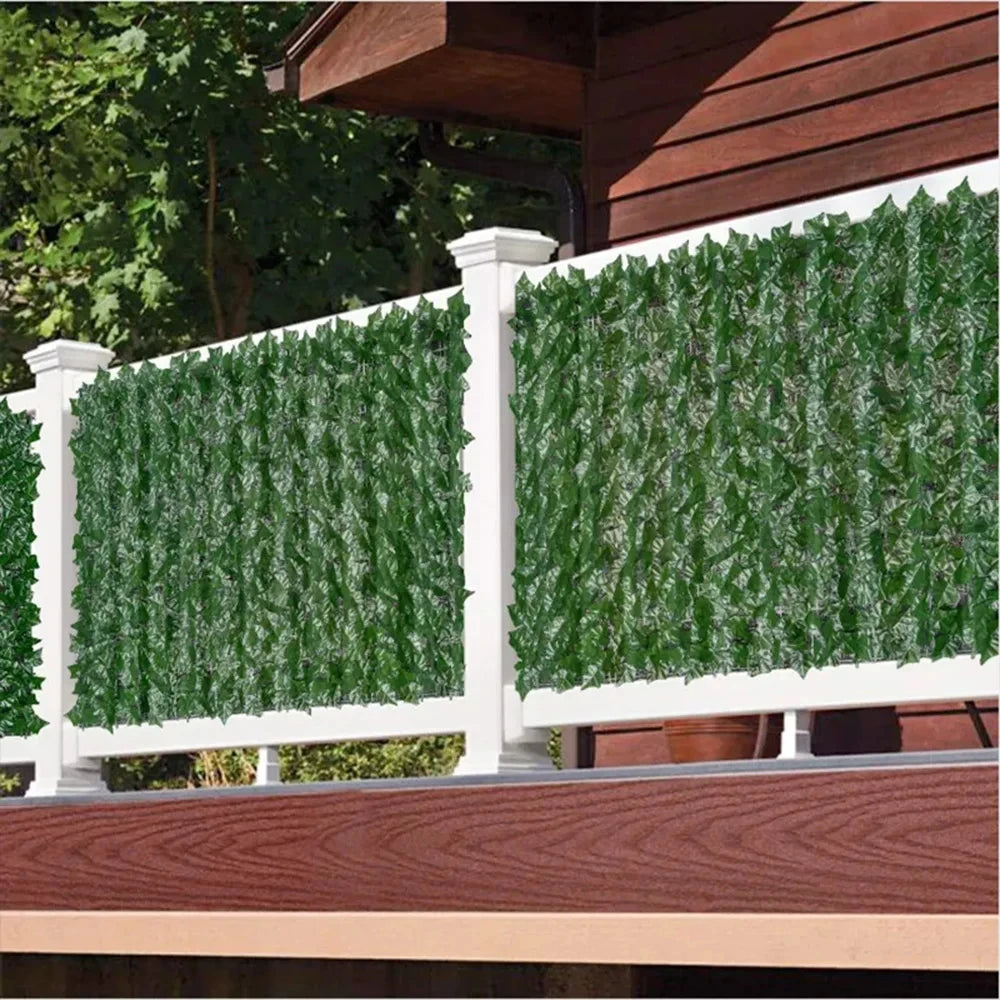 Kunst Hedera Hegpanelen – Kunstgroene Blad Privacy Scherm voor Buiten Decoratie