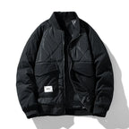 Men’s Thick Warm Puffer Jacket – Casual Autumn & Winter Outerwear