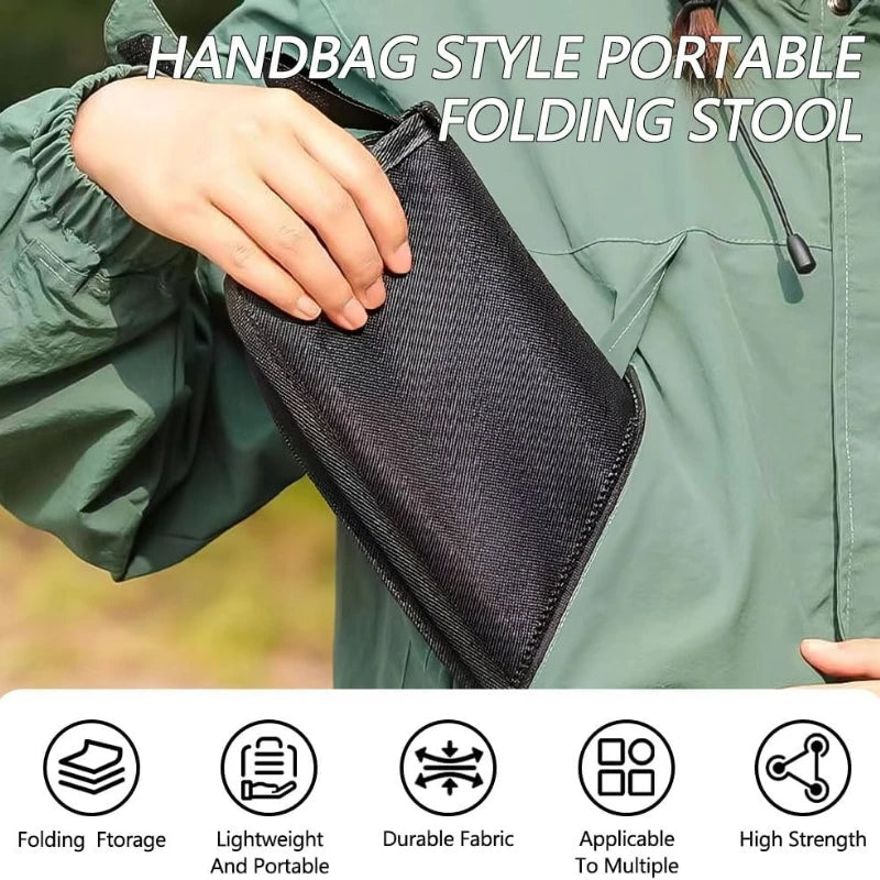 Lightweight Folding Tourist Chair – Portable Heavy-Duty Outdoor Camping & Fishing Stool