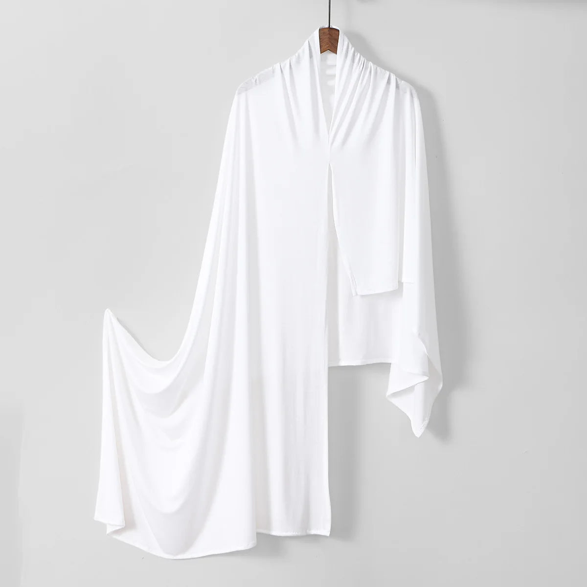 Hijab Instant Musulman pour Femme – Grand Châle en Jersey, Doux et Respirant à Enfiler