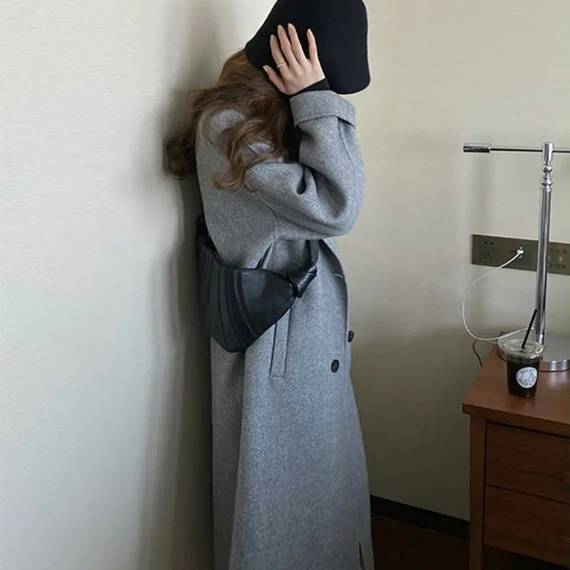 Autumn Winter Women’s Woolen Coat