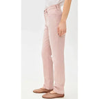 Women’s High Waist Straight Leg Jeans – Stretchy Slim Fit Office Trousers