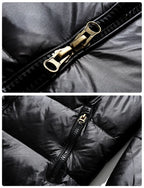 2025 Winter Puffer Jacket Fashion – Unisex Duck Down Hooded Coat