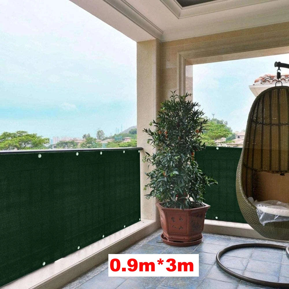 Green Fence Privacy Screen Windscreen – Heavy Duty Outdoor Privacy Barrier