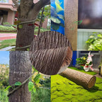 40 × 100cm Artificial Tree Bark Panel – Realistic Faux Wood Texture for Garden, Home & DIY Decoration