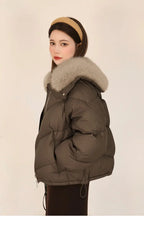2025 New Women’s Short Cotton-Padded Winter Coat – Korean Loose Fit