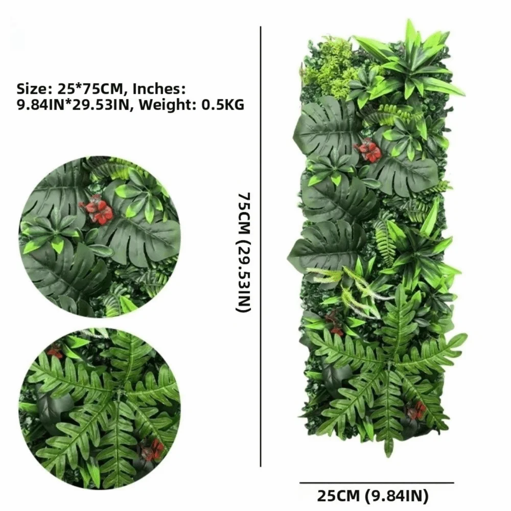 Artificial Ivy Grass Wall Panel – Realistic Faux Jungle Greenery Branches for Home, Garden & Event Decoration